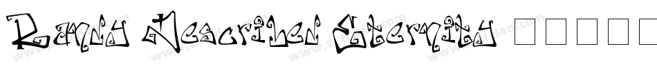 Randy Described Eternity字体转换